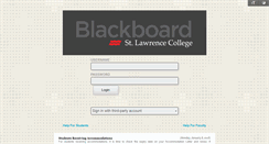 Desktop Screenshot of blackboard.sl.on.ca